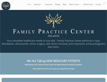 Tablet Screenshot of familypracticecenterpc.com